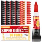 Gel Super Glue ALECPEA 3g (pacote com 48) para vários materiais