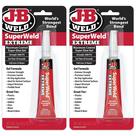 Gel Supercola J-B Weld SuperWeld Extreme, pacote com 2 unidades
