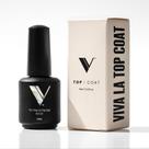 Gel Top Coat V Beauty Pure No Wipe, de longa duração, 15 ml
