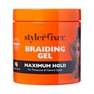 Gel trançado vermelho da Kiss Maximum Hold Styler Fixer 960 ml