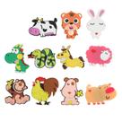 Geladeira Animal Magnet Diydeg Zoo Animal 11 unidades para crianças Geladeira Animal Magnet Diydeg Zoo Animal 11 unidades para crianças