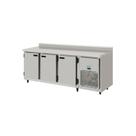 Geladeira Balcão Serviço Inox 3 Portas 220V Geladeira Balcão Serviço Inox 3 Portas 220V