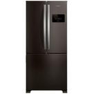 Geladeira Brastemp French Door Frost Free Convencional 559L BRO85ME Preta 110V Geladeira Brastemp French Door Frost Free Convencional 559L BRO85ME Preta 110V