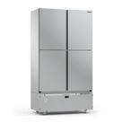 Geladeira Comercial Resfriados 4 Portas Inox MCR4PI 220V - Refrimate Geladeira Comercial Resfriados 4 Portas Inox MCR4PI 220V - Refrimate