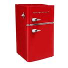 Geladeira Freezer Compacta Frigidaire Retrô 88 L Vermelha
