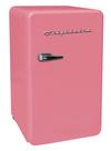 Geladeira Frigidaire Retro Compact de 3,2 pés cúbicos com resfriador rosa