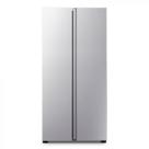 Geladeira Hisense Side By Side 441l Inverter Frost Free Cinza Geladeira Hisense Side By Side 441l Inverter Frost Free Cinza
