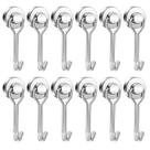 Geladeira Magnetic Hook E BAVITE Swivel Swing de 30 libras (pacote com 12)