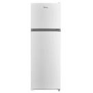 Geladeira Midea 294 L MDRT411FGF01 Duplex Manual Cycle Defrost Refrigerador Branco Prateleiras de Vidro Gavetão Hortifruti Econômica