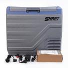 Geladeira Portátil 01 Porta 50 Litros Cinza Smart Import Barco Camping Acampamento Caminhão Lancha