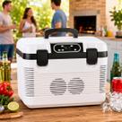 Geladeira Portátil 19L 12V 220V Mini Cooler Quente Frio