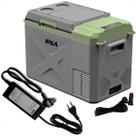 Geladeira Portatil 25lts 12v Digital Lancha C/ Fonte 110/220