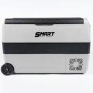 Geladeira Portátil 50 Litros Dual Zone Rodinha Smart Camping Independente Placa Inteligente