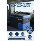 Geladeira Portátil 55 Litros Para Caminhão Motorhome Duas Portas 12v/24v/127v/220v