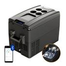 Geladeira Portátil Caminhão 31 Litros Preta Bivolt 12v 24v Modelo 2025 App Bluetooth - Resfriar