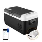 Geladeira Portátil Caminhão Black 30 Litros Dual Zone 12v 24v App Bluetooth Elber