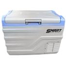 Geladeira Portátil Caminhão Lancha Barco Camping Smart 40 Litros Cinza