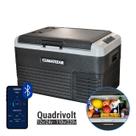 Geladeira Portátil Climatizar 30 Litros Quadrivolt 12v 24v 110v 220v Bluetooth USB - Caminhão Camping
