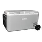 Geladeira Portátil D75 Pro 75 Litros 12v 24v 110v 220v Com Rodinhas App Bluetooth Modelo 2025 Elber