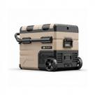 Geladeira Portátil Dual Zone com Bateria Quadrivolt para Camping e Viagem -
