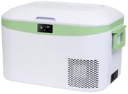 Geladeira portátil Megiu 12V/24V DC 110-240V AC 12.8L