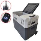 Geladeira portatil quadrivolt p/ caminhao 40l com rodinha