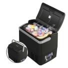 Geladeira Portátil Resfriar 18L 12V 24V BiVolt Preta com Bluetooth Geladeira Portátil Resfriar 18L 12V 24V BiVolt Preta com Bluetooth