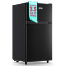 Geladeira WANAI 103L Mini Geladeira com Freezer 2 Portas Preto
