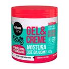 Gelatina Bifásica Capilar Salon Line Gel & Creme Mistura que dá Bom 500g
