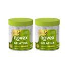 Gelatina Capilar Novex 1000g Oleo de Abacate Reparadora-2un