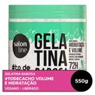 Gelatina Capilar Salon Line todecacho Volume e Hidratação Babosa 550g