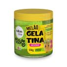 Gelatina Kids Hidratação Antifrizz Definição Prolongada Cachos Ultra Brilho Melão Salon Line 550g