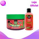 Gelatina Natuhair Kids Melancia 300g + Óleo multifuncional Melancia Gelatina Natuhair Kids Melancia 300g + Óleo multifuncional Melancia