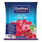 Gelatina Sabor Cereja Qualimax Rende 84 Porções 1kg