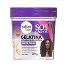 Gelatina Tô de Cacho Super Óleo Salon Line 400G