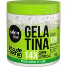 Gelatina Todecacho Salon Line 550g Fixação Perfeita Cachos Definidos sem Frizz