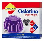 Gelatina Zero Açúcar Sabor Amora 10g Lowçucar