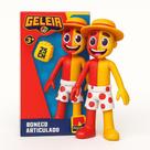 Geleia Boneco Articulado Vinil 25cm Original +3 Anos