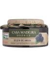 Geleia gourmet organica casa madeira amora com pedacos 240g