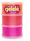 Gelelé Torre Slime Glitter 3 Cores Geleca - Doce Brinquedo