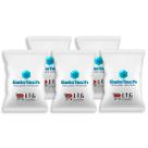 Gelo Gel Artificial Reutilizável Flexível Kit 6 Unidades