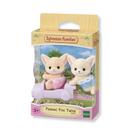 Gemeos raposas-do-deserto sylvanian families - epoch magia