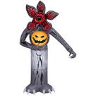 Gemmy Demogorgon inflável de Halloween com lanterna Jack O' 2,1 m