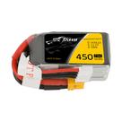 Gens ace tattu 11.1v 450mah 75c 3s lipo xt30 plug