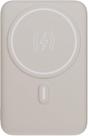 Geonav Power Bank Carregador Portátil Universal por Indução 10.000Mah, Branco, Carregamento Rápido, Suporte dobrável