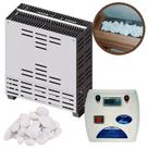 Gerador de Calor Sauna Seca 6,0KW Até 10 M³ c/ Quadro Digital e Pedras Dolomitas SODRAMAR