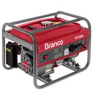 Gerador de Energia à Gasolina Branco B4T-3500 3,5Kva Monofásico com tecnologia AVR 110V/220V