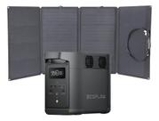 Gerador De Energia Delta Black + Painel Solar 220w Ecoflow