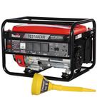 Gerador de Energia Gasolina 3,2KVA 4T Bivolt TOYAMA com Funil Amarelo 135mm BREMEN