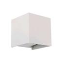 Germany arandela free led 6w 3000k quadrada branco ip65